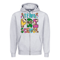 Heather Grey team preschool Zipper Hoodie - JahusDesignShop