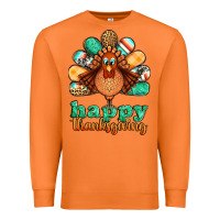 Carrot happy thanksgiving turkey Premium Sweatshirt - Jasminsmagicworld