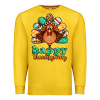 Lemon happy thanksgiving turkey Premium Sweatshirt - Jasminsmagicworld