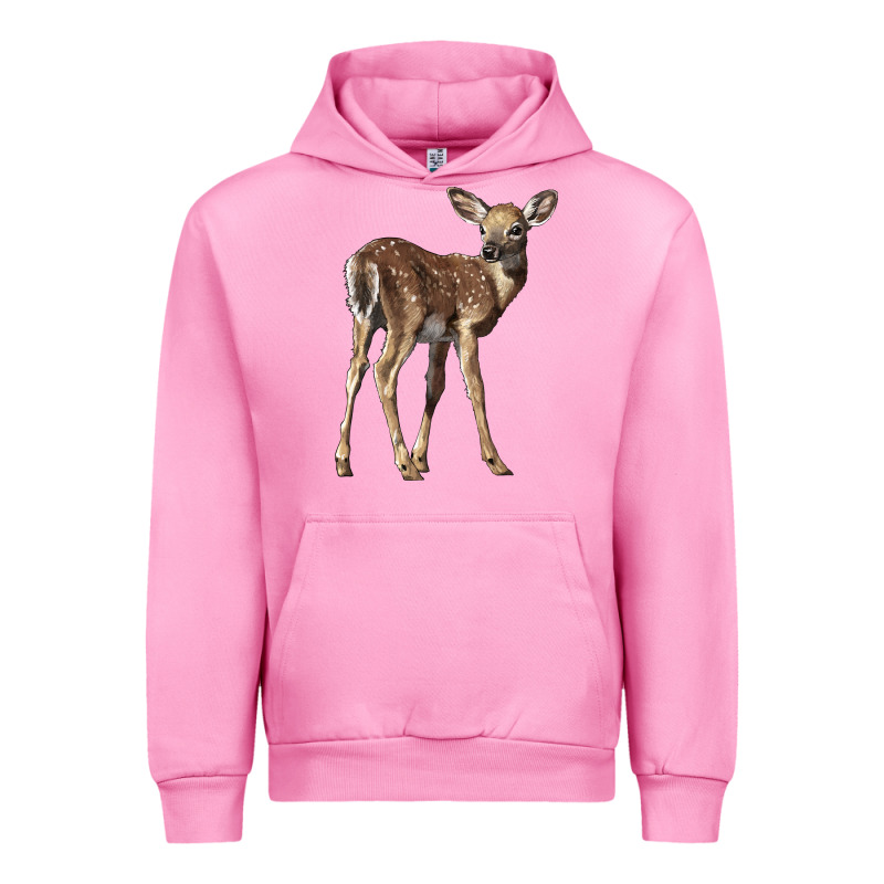 White Tailed Fawn Deer Urban Hoodie by LillyAllenDesigns | Teevron
