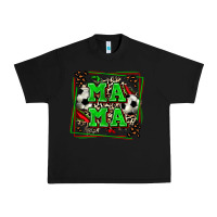 Black soccer mama with leopard Urban Heavy Tee - Zillion Design Studio
