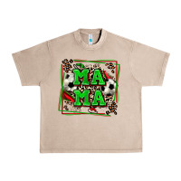 French Oak soccer mama with leopard Urban Heavy Tee - Zillion Design Studio