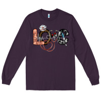 Plum love nurse Long Sleeve Tee - SublimationCraftShop