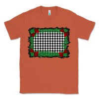 Copper christmas black and white background Classic Tee - BarkalooDesign