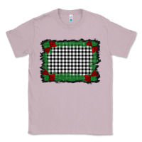 Lilac christmas black and white background Classic Tee - BarkalooDesign