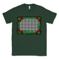 Sports Green christmas black and white background Classic Tee - BarkalooDesign