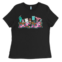 Black doctor Ladies Tee - AdoDesignShop