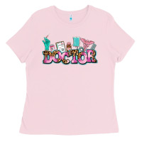 Bubblegum Pink doctor Ladies Tee - AdoDesignShop