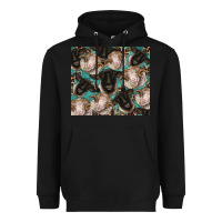 Black suffolk ewe and merino ram sheeps Heavyweight Hoodie - BarkalooDesign
