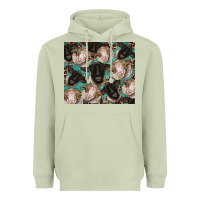 Matcha suffolk ewe and merino ram sheeps Heavyweight Hoodie - BarkalooDesign