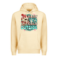 Pina Colada baby its cold outside skeleton Premium Hoodie - MaliasSmallBusiness