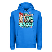 True Royal baby its cold outside skeleton Premium Hoodie - MaliasSmallBusiness