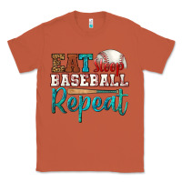 Copper eat sleep baseball repeat Classic Tee - HRA Design Shop