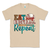 Mushroom eat sleep baseball repeat Classic Tee - HRA Design Shop