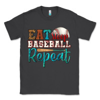 Smoke eat sleep baseball repeat Classic Tee - HRA Design Shop
