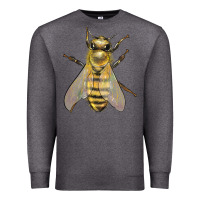 Charcoal Heather Bee Premium Sweatshirt - LillyAllenDesigns