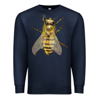 Navy Bee Premium Sweatshirt - LillyAllenDesigns
