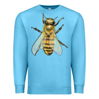 Ocean Blue Bee Premium Sweatshirt - LillyAllenDesigns