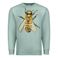 Seafoam Bee Premium Sweatshirt - LillyAllenDesigns