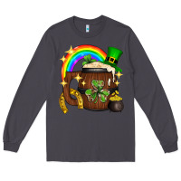 Smoke st. patricks day barrel beer Long Sleeve Tee - Neo Western