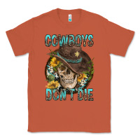 Copper Cowboys Don't Die Classic Tee - FaDigitalArtStudio