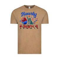 Vintage Coffee howdy america western Vintage Tee - texasbilliewilder