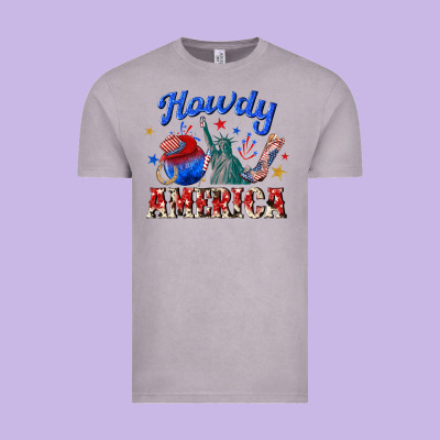 Vintage Tee howdy america western