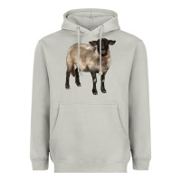 Moon Dust suffolk ewe Heavyweight Hoodie - BarkalooDesign