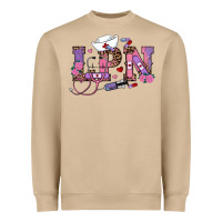Mushroom valentines day lpn Heavyweight Sweatshirt - RanaPortraitStore