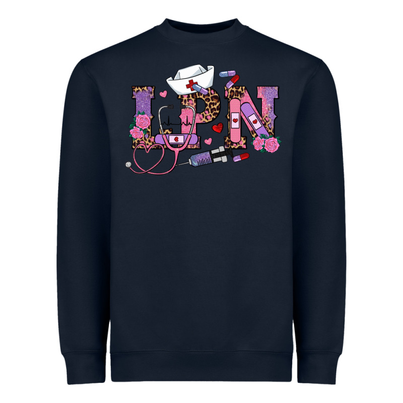 Valentines Day Lpn Heavyweight Sweatshirt by RanaPortraitStore | Teevron