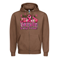 Chestnut tackle breast cancer with pumpkin Zipper Hoodie - AdoDesignShop