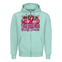 Seafoam tackle breast cancer with pumpkin Zipper Hoodie - AdoDesignShop