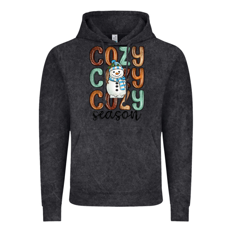 Cozy Season Snowman Vintage Hoodie by MaliasSmallBusiness | Teevron