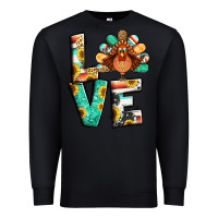 Black love thanksgiving Premium Sweatshirt - Jasminsmagicworld