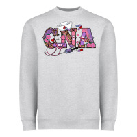 Heather Grey valentines day cna Heavyweight Sweatshirt - RanaPortraitStore
