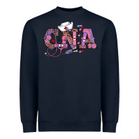 Navy valentines day cna Heavyweight Sweatshirt - RanaPortraitStore