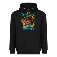 Black dead inside but caffeinated Heavyweight Hoodie - Jasminsmagicworld