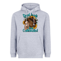 Heather Grey dead inside but caffeinated Heavyweight Hoodie - Jasminsmagicworld