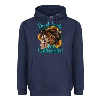 Navy dead inside but caffeinated Heavyweight Hoodie - Jasminsmagicworld