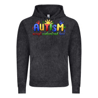 Vintage Black autism accept understand love Vintage Hoodie - MaliasSmallBusiness
