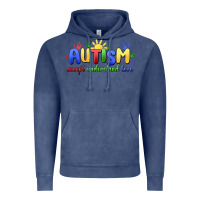 Vintage Denim autism accept understand love Vintage Hoodie - MaliasSmallBusiness