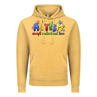 Vintage Mustard autism accept understand love Vintage Hoodie - MaliasSmallBusiness