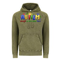 Vintage Olive autism accept understand love Vintage Hoodie - MaliasSmallBusiness