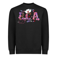 Black valentines day Heavyweight Sweatshirt - RanaPortraitStore