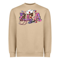 Mushroom valentines day Heavyweight Sweatshirt - RanaPortraitStore
