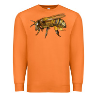 Carrot Bee Side Premium Sweatshirt - LillyAllenDesigns