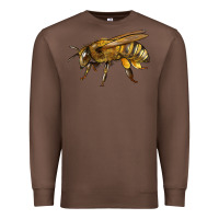 Chestnut Bee Side Premium Sweatshirt - LillyAllenDesigns