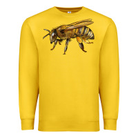 Lemon Bee Side Premium Sweatshirt - LillyAllenDesigns