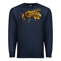 Navy Bee Side Premium Sweatshirt - LillyAllenDesigns