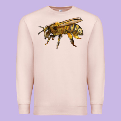 Bee Side Premium Sweatshirt Designed By Lillyallendesigns